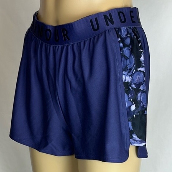 UNDER ARMOR Shorts Size Small. NWOT. Navy Blue. - Picture 2 of 11